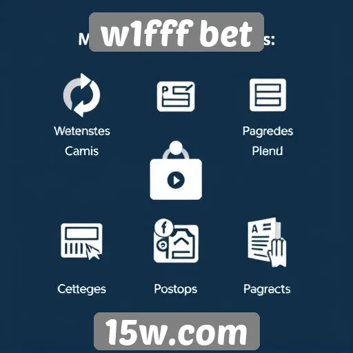 Métodos de pagamento disponíveis na w1fff bet